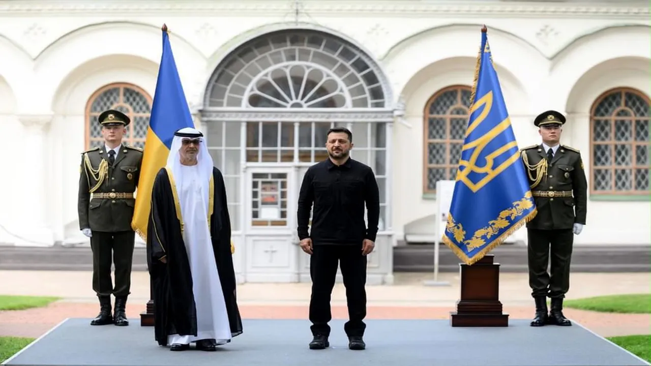 سفير الإمارات يعزز العلاقات بتقديم أوراق اعتماده لأوكرانيا